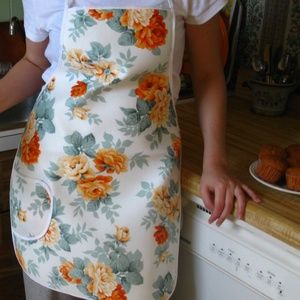 Flowers Women's Apron WATERPROOF